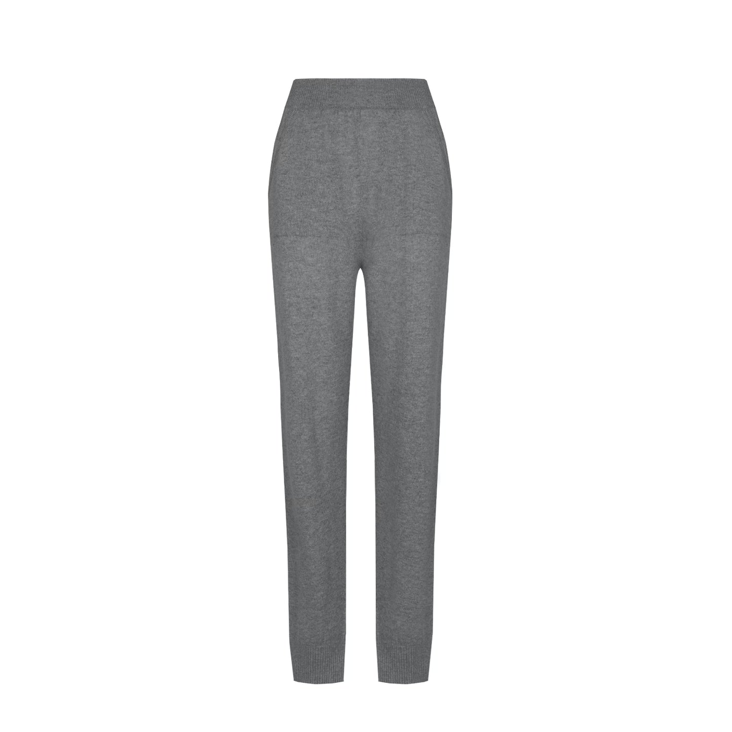 Grey Premium Cashmere Joggers