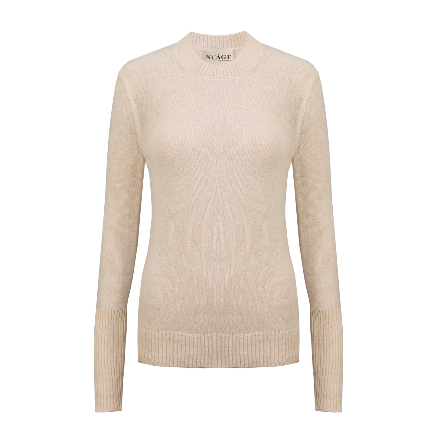 Lightweight Sweater 100% Cashmere Ivory*