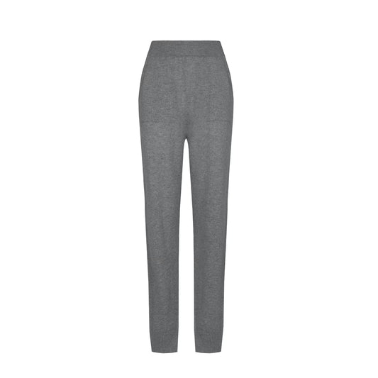 Grey Premium Cashmere Joggers