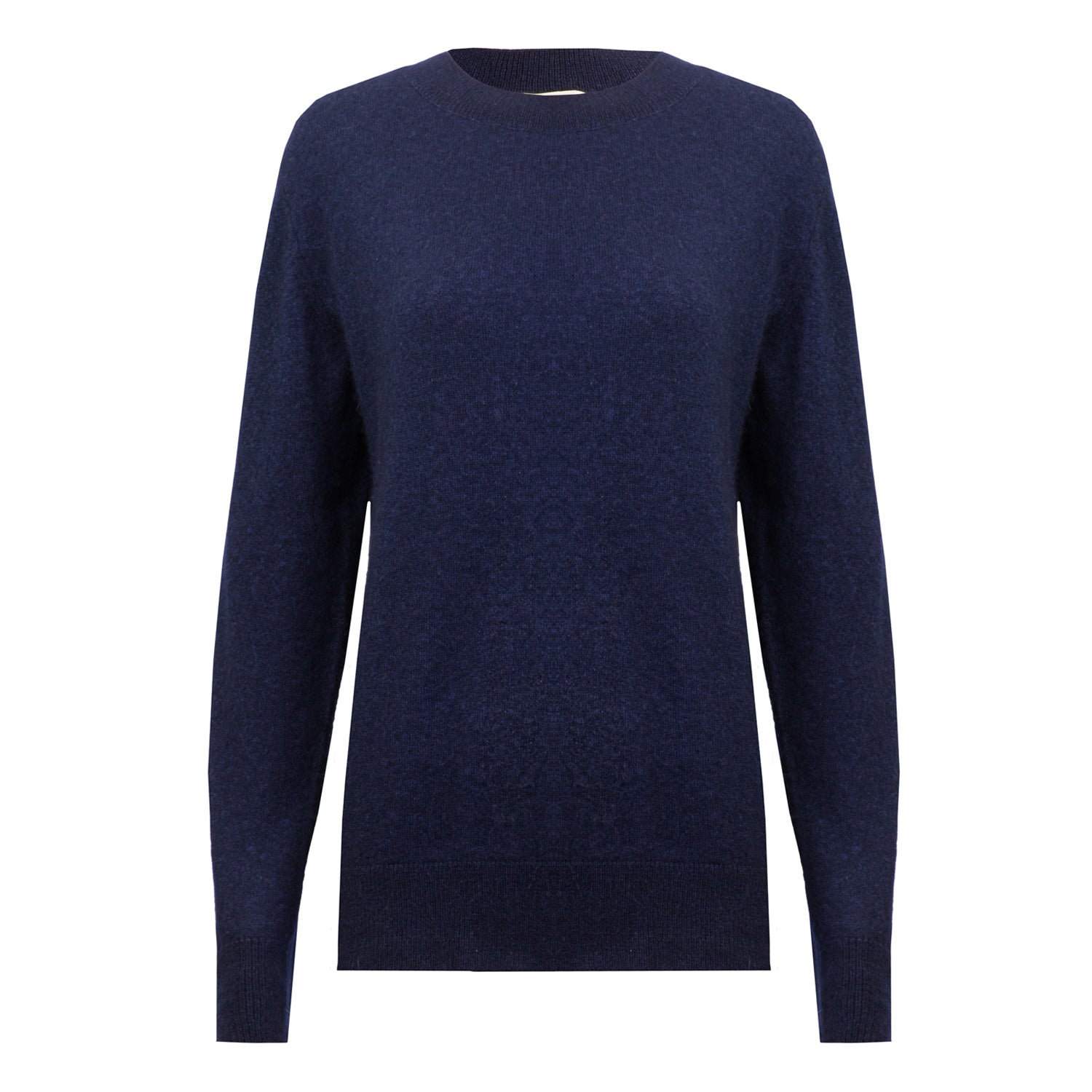 Crew Neck Pullover Indigo* – Nuage Cashmere